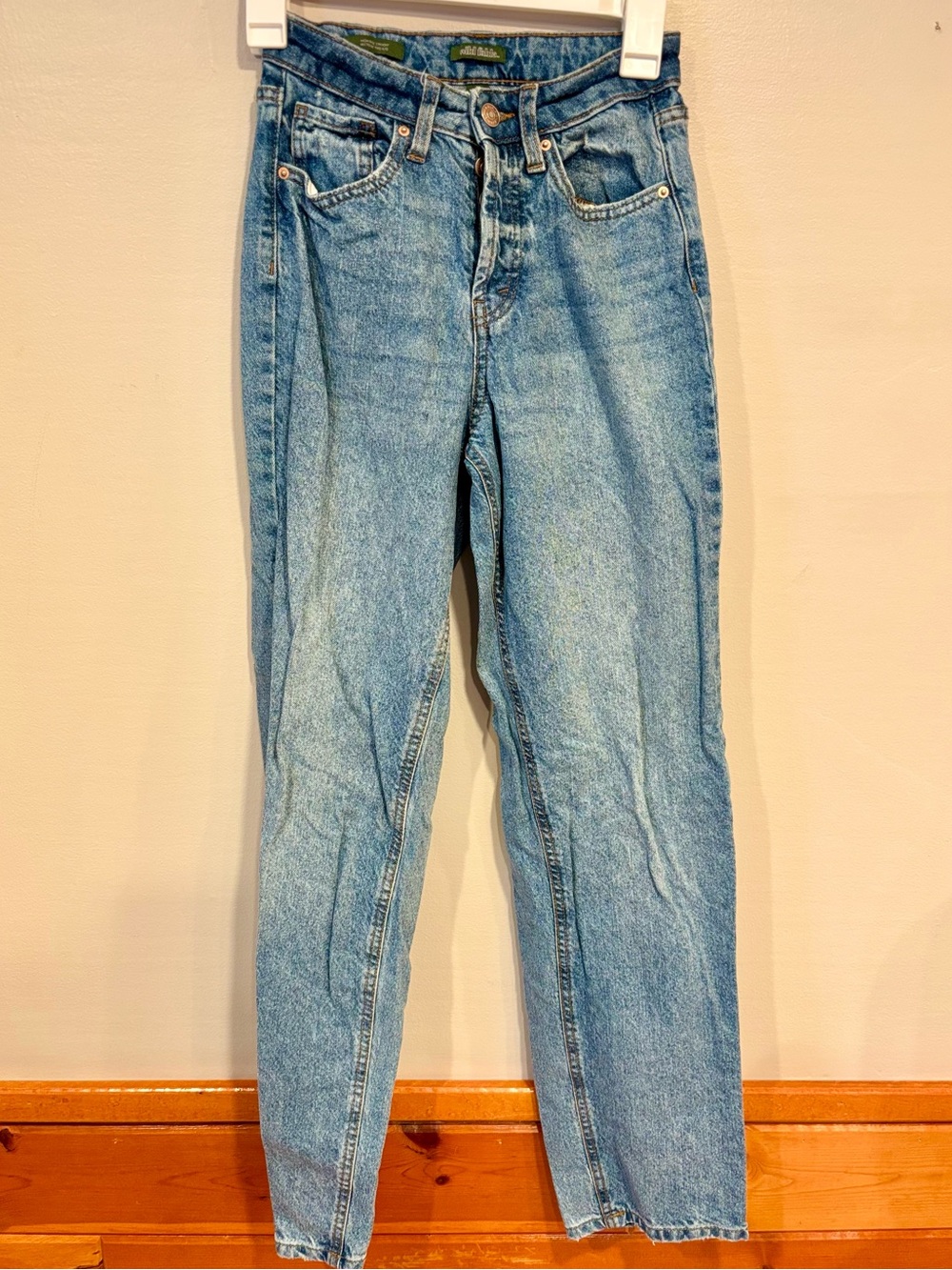 Wild Fable Light Wash High Rise Straight Denim Jeans Women's Size 00